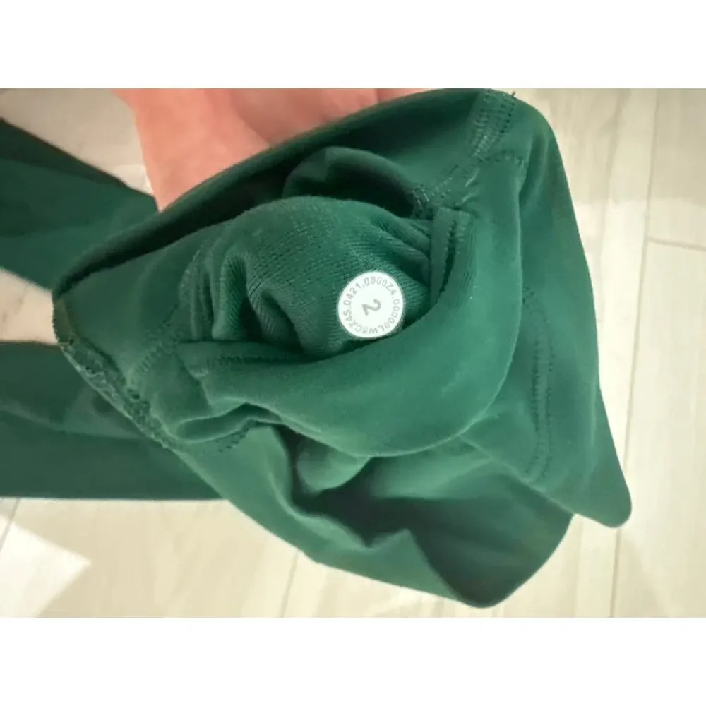 Lululemon wunder under Everglades green size 2 - Picture 3 of 3